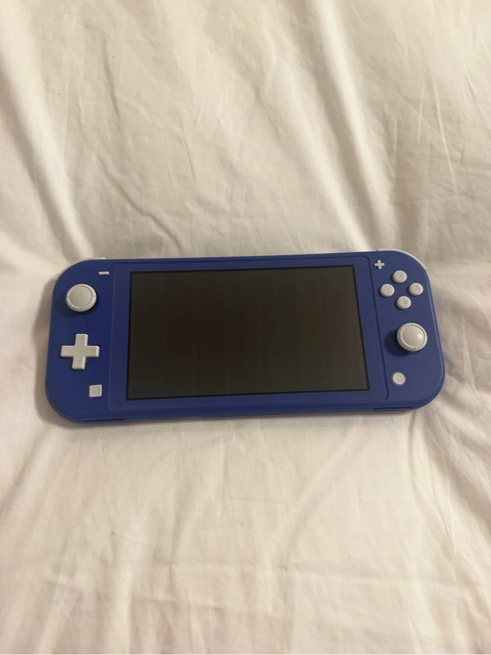 Nintendo Switch Lite Blue Handheld Console with White Buttons